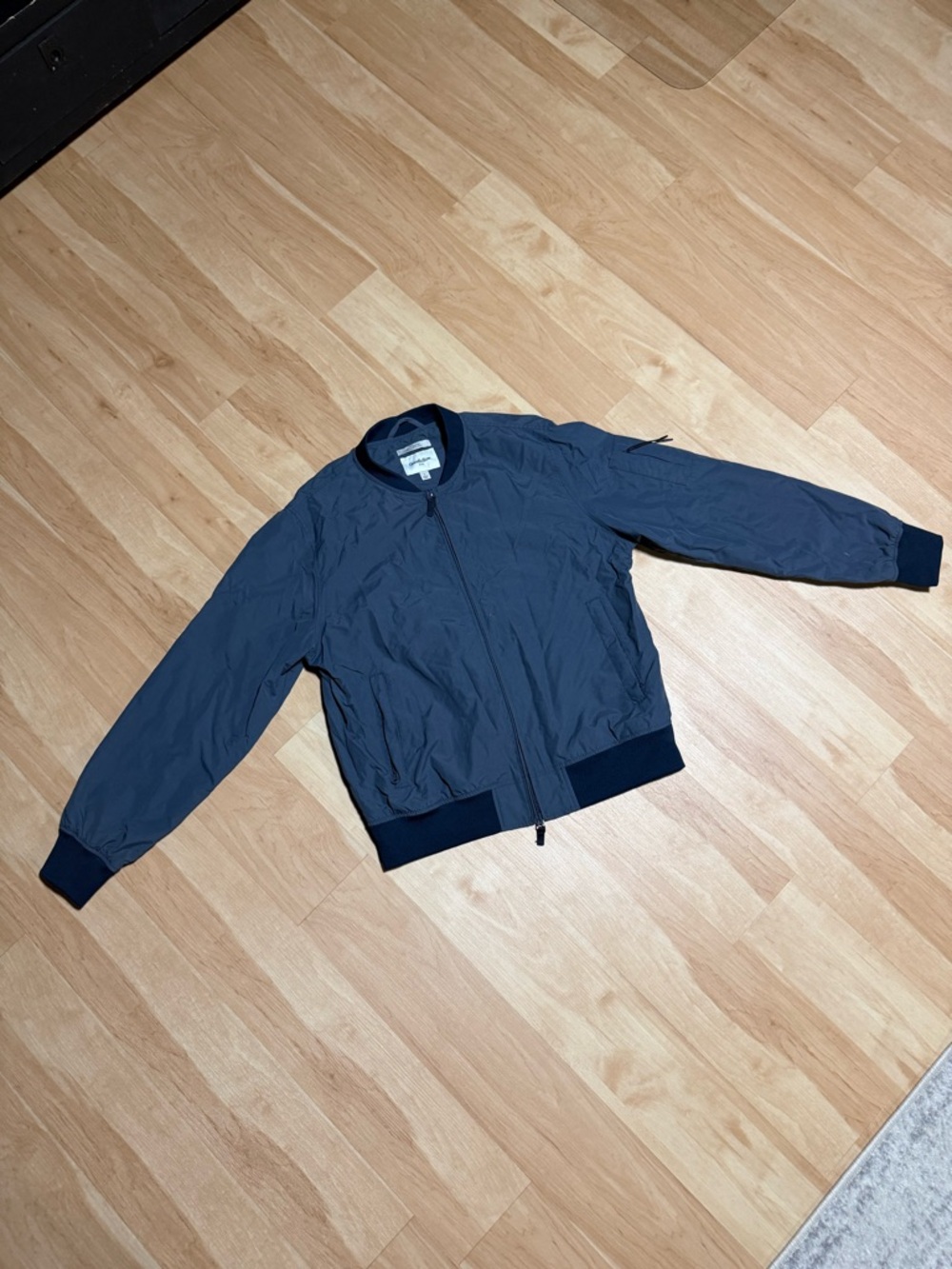 Goodfellow & Co Navy Blue Bomber Jacket